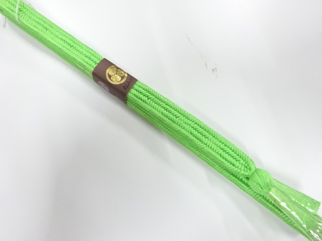 未使用品　正絹　手組帯締め